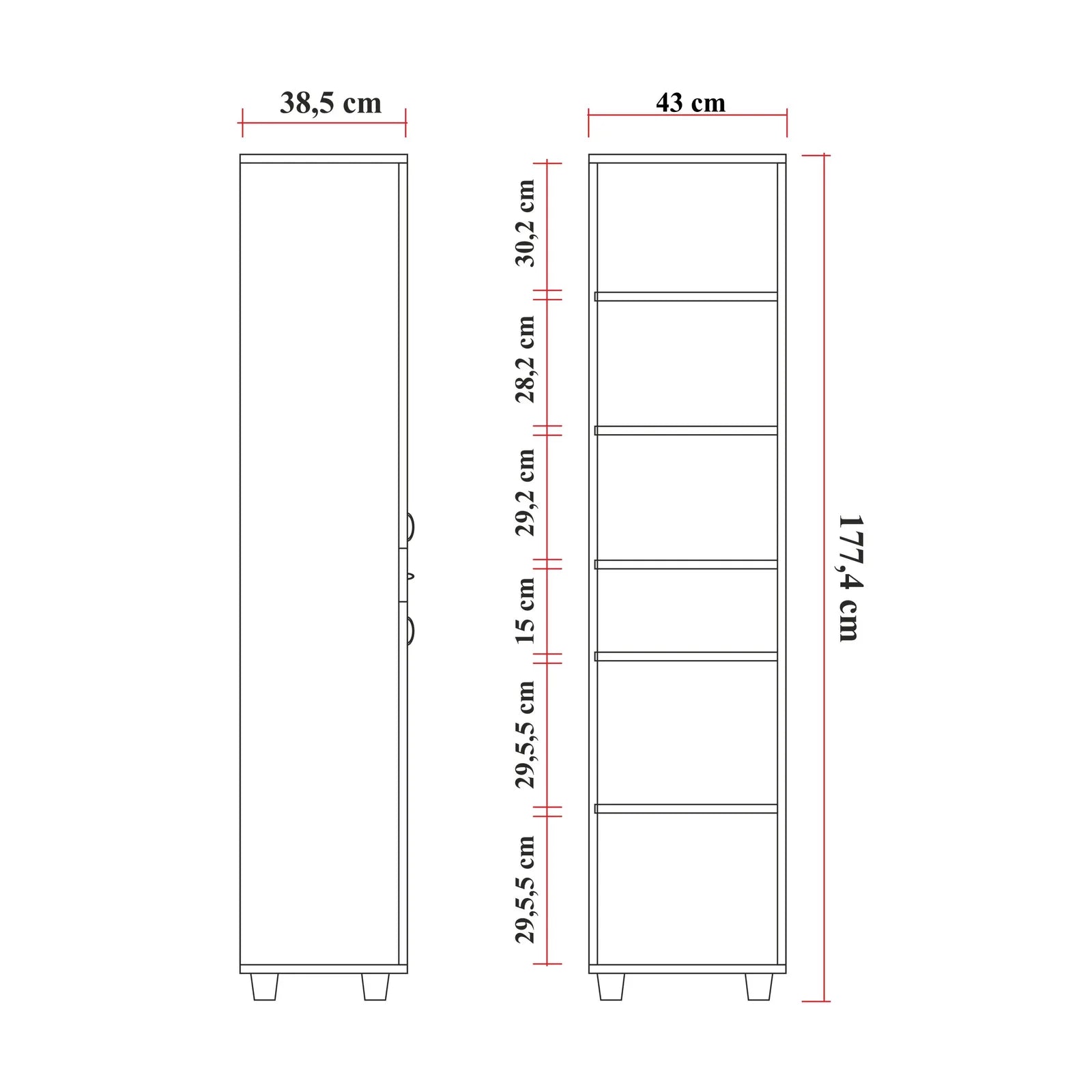 Belis Çok Amaçlı Dolap görsel 11