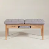 Sembol Bench Atlantik Soho Gri