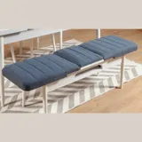 Sembol Bench Beyaz Lacivert