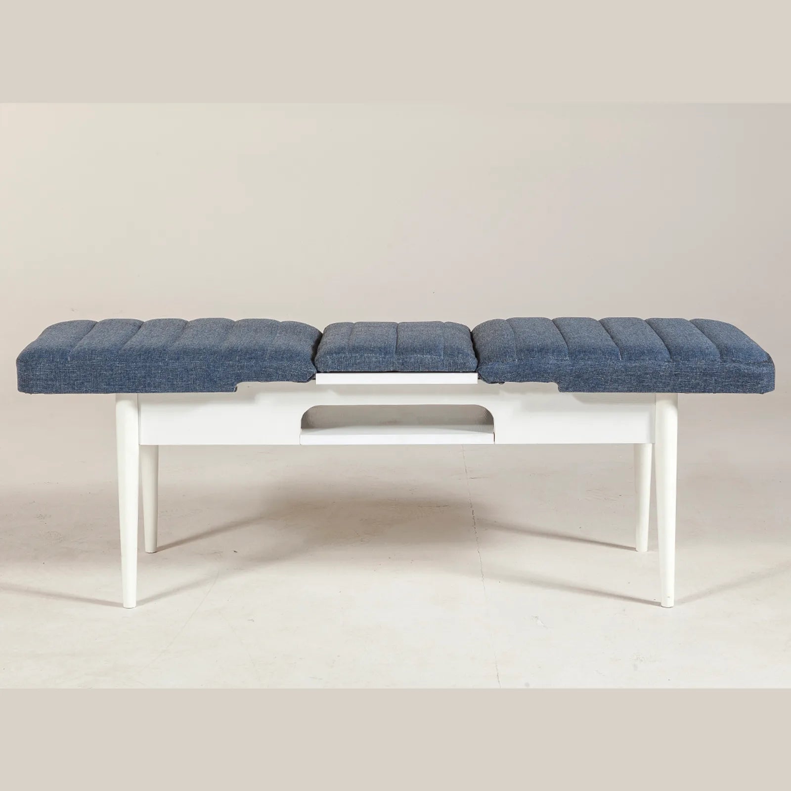 Sembol Bench Beyaz Lacivert görsel 3