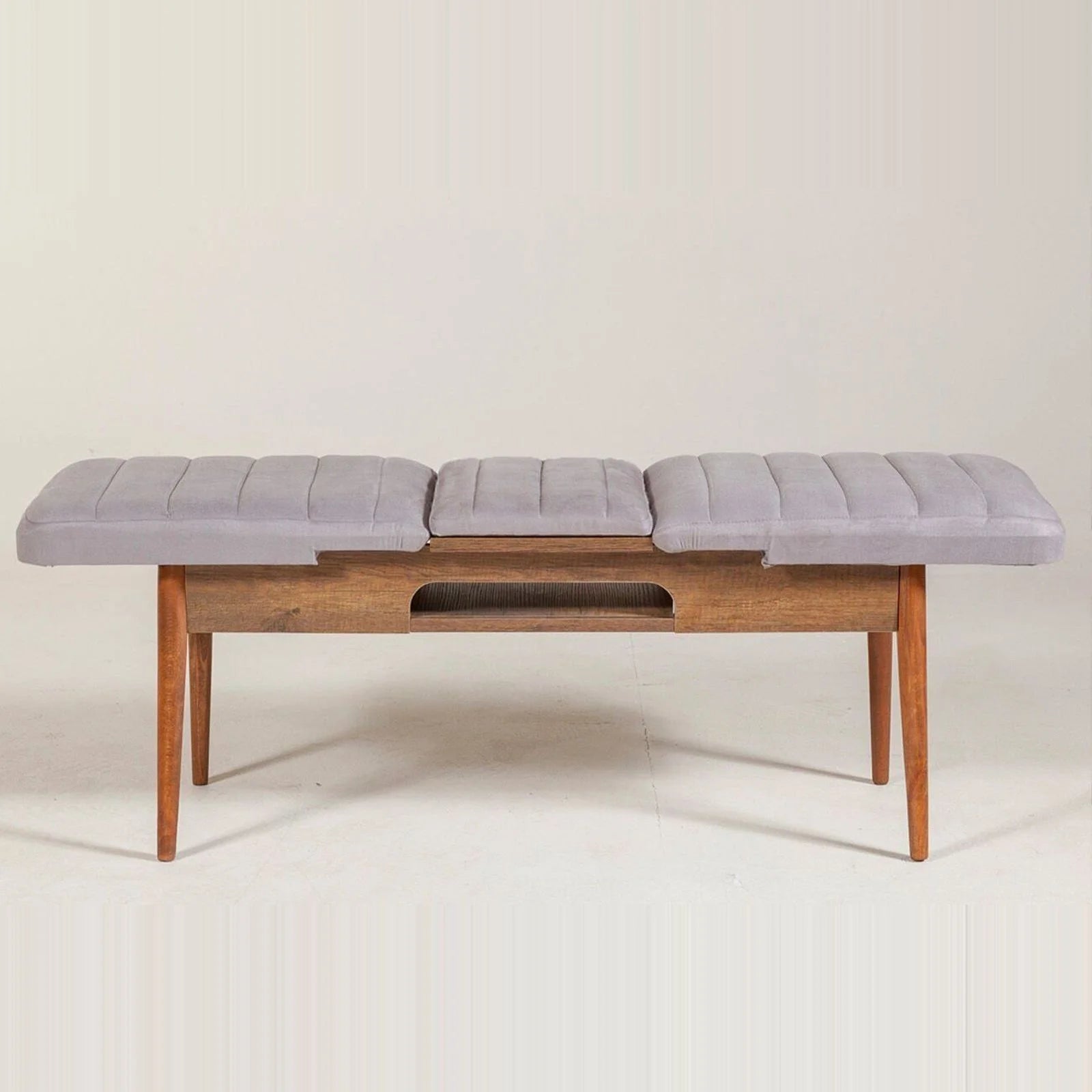 Sembol Bench Ceviz Soho Gri görsel 6