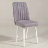 Sembol Sandalye Beyaz Soho Gri