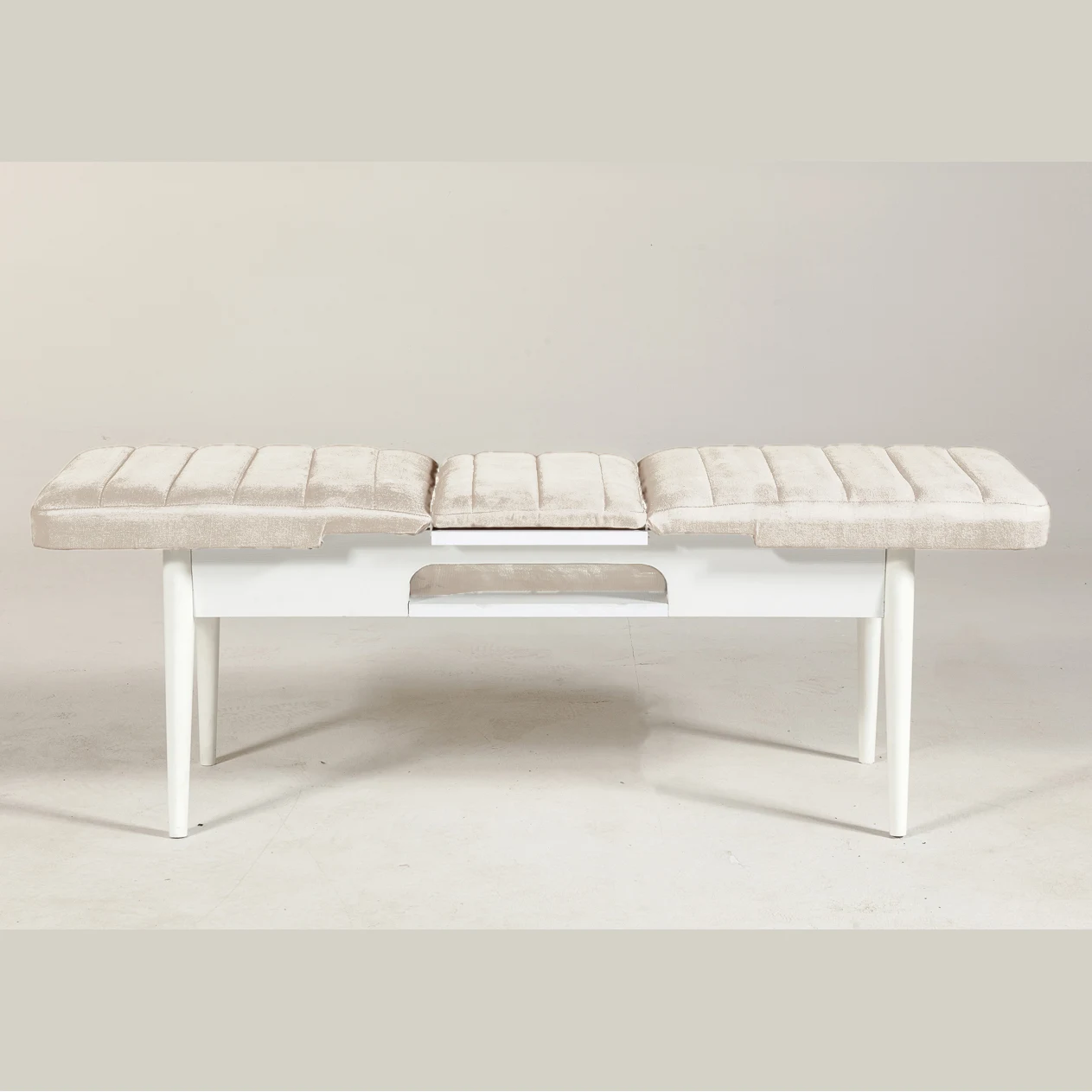 Sembol Bench Beyaz Krem