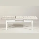 Sembol Bench Beyaz Krem